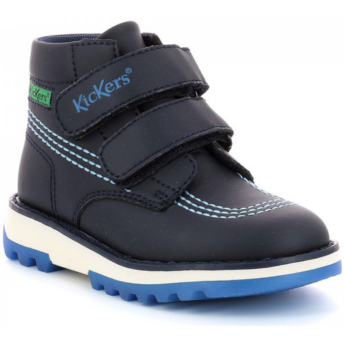 Chaussures Garçon Boots Kickers Kickfun Bleu
