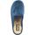Chaussures Femme Chaussons Melluso PD407A Bleu