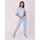 Vêtements Femme Y Project light-wash asymmetric collar denim shirt Long Jacket Sheridan Tee Shirt F211083 Bleu