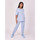 Vêtements Femme Y Project light-wash asymmetric collar denim shirt Long Jacket Sheridan Tee Shirt F211083 Bleu