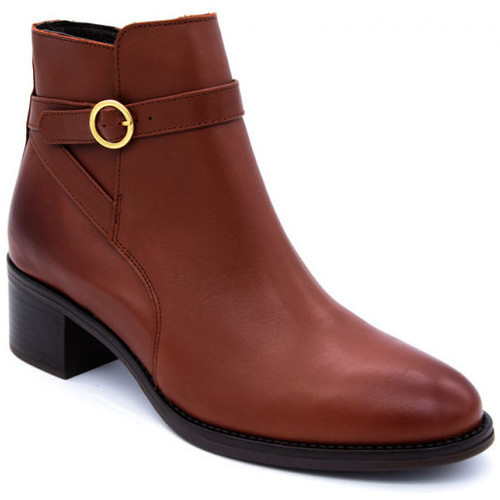 Chaussures Femme leather Boots We Do co77768l Marron