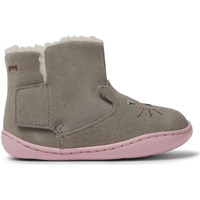 Chaussures Fille Bottes Camper Bottines cuir TWS FW gris