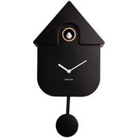 Maison & Déco Horloges Karlsson Pendule Murale Cuckoo Noir