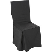 Maison & Déco Conditions des offres en cours Atmosphera Housse de chaise - H.85 cm Gris foncé
