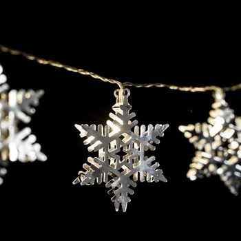 Village De Noël - Lumineux Décorations de noël Et acceptez notre Polique de Protection des Données Guirlande intérieure de Noël LED étoile Xmas Or
