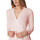 Vêtements Femme Pyjamas / Chemises de nuit Admas Pyjama tenue d'intérieur pantalon top croisé Elegant Line Rose