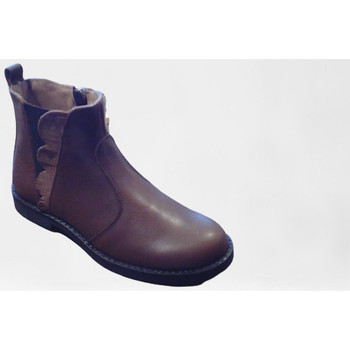 Chaussures Fille Boots Baby Botte 8720 BROWN