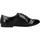 Chaussures Fille Derbies & Richelieu Geox JR PLIE' Noir