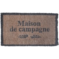 Maison & Déco Tapis Côté Table Paillasson Maison de Campagne 73x43cm Marron