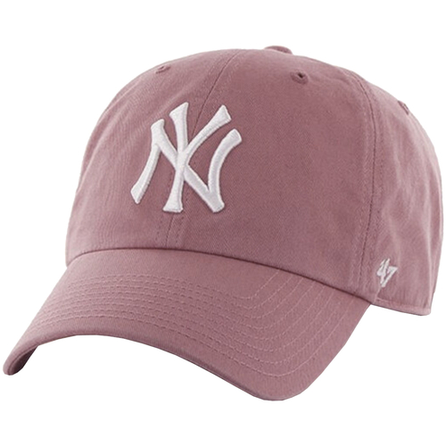 Accessoires textile Femme Casquettes '47 Brand New York Yankees MLB Clean Up matching Cap Rose
