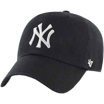 Accessoires textile Homme Casquettes '47 Brand New York Yankees MLB Clean Up Cap Noir