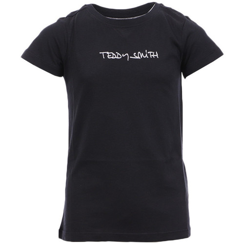 Vêtements Fille T-shirts manches courtes Teddy Smith 51006687D Bleu