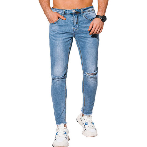 Vêtements Homme Jeans Homme | Jean déchiré pour homme Jean 1053 bleu - ZQ02181