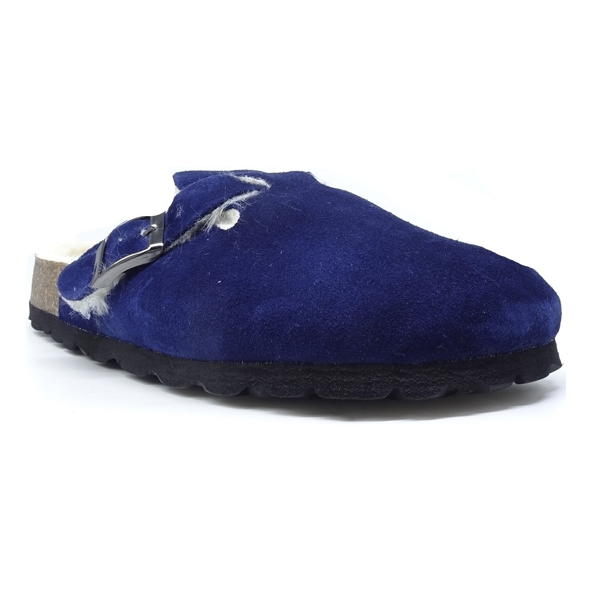 Chaussures Femme Chaussons Longo 1084257 Bleu