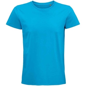 Vêtements T-shirts manches longues Sols Pioneer Bleu