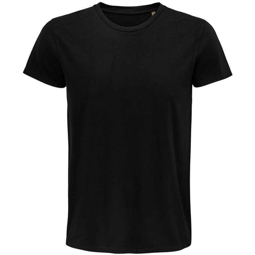 Vêtements T-shirts manches longues Sols 03565 Noir