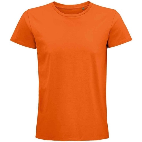 Vêtements T-shirts manches longues Sols 03565 Orange