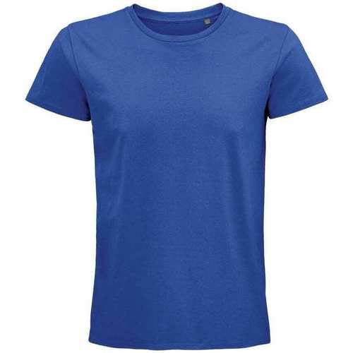 Vêtements T-shirts manches longues Sols 03565 Bleu