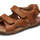 Chaussures Sandales et Nu-pieds Naturino Sandales en cuir marron