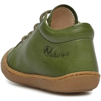 Naturino Chaussures premiers pas en cuir nappa COCOON vert