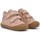 Chaussures Fille Baskets montantes Naturino Chaussures premiers pas en suède pailleté COCOON VL Rose
