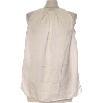 Vêtements Femme Débardeurs / T-shirts Woven sans manche Mango débardeur  36 - T1 - S Blanc Blanc