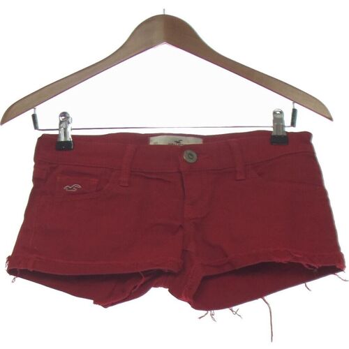 Vêtements Femme Parlor Shorts / Bermudas Hollister short  32 Rouge Rouge