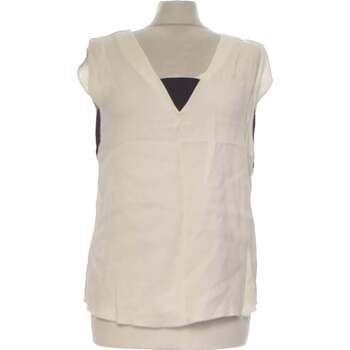 Vêtements Femme Débardeur 36 - T1 - S Vert Zara débardeur  36 - T1 - S Blanc Blanc