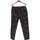 Vêtements Femme Pantalons H&M pantalon slim femme  34 - T0 - XS Noir Noir