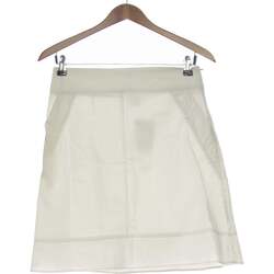 Vêtements Femme Jupes Camaieu jupe courte  36 - T1 - S Blanc Blanc