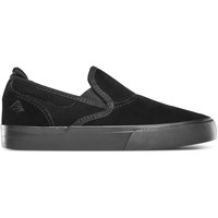 Chaussures Enfant Chaussures de Skate Emerica WINO G6 SLIP ON YOUTH BLACK BLACK 