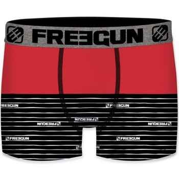 Sous-vêtements Garçon Boxers Freegun Derbies & Richelieu WAVE1 Rouge Noir Rouge