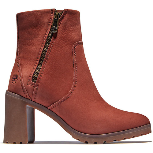Chaussures Femme Boots Timberland Webbing Allington Ankle Boot Marron