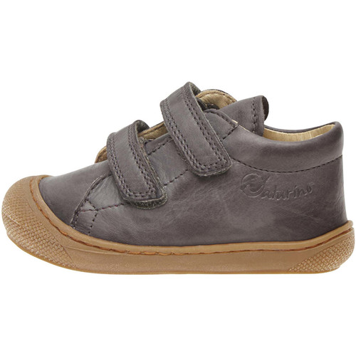 Chaussures Naturino COCOON VL-Chaussures premiers pas en cuir nappa gris - Chaussures Basket