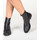 Chaussures Femme Bottes ville Nike Cortez Basic Leather x LA Dodgers Shoes Tecla_Black Noir