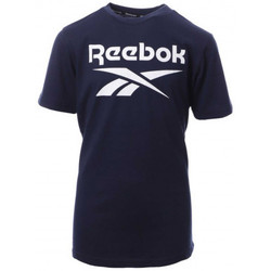 Vêtements Enfant T-shirts manches courtes Reebok Sport Tee shirt  junior bleu marine H83033RB Bleu