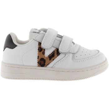 Chaussures Enfant Baskets mode Victoria Kids 124106 - Leopardo Blanc