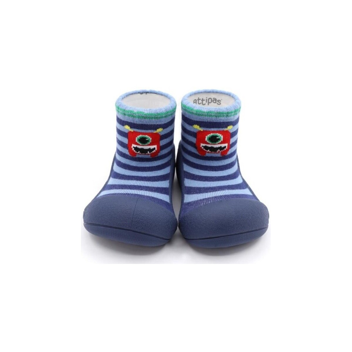 Chaussures Enfant Chaussons bébés Attipas Monster - Navy Bleu