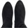 Chaussures Femme Bottines Gabor Bottes en cuir suède à talon bloc Noir
