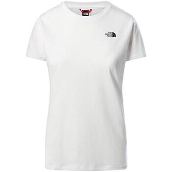 Vêtements Femme T-shirts manches courtes The North Face W Simple Dome Tee Blanc