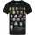 Vêtements Garçon T-shirts manches courtes Minecraft Sprites Noir