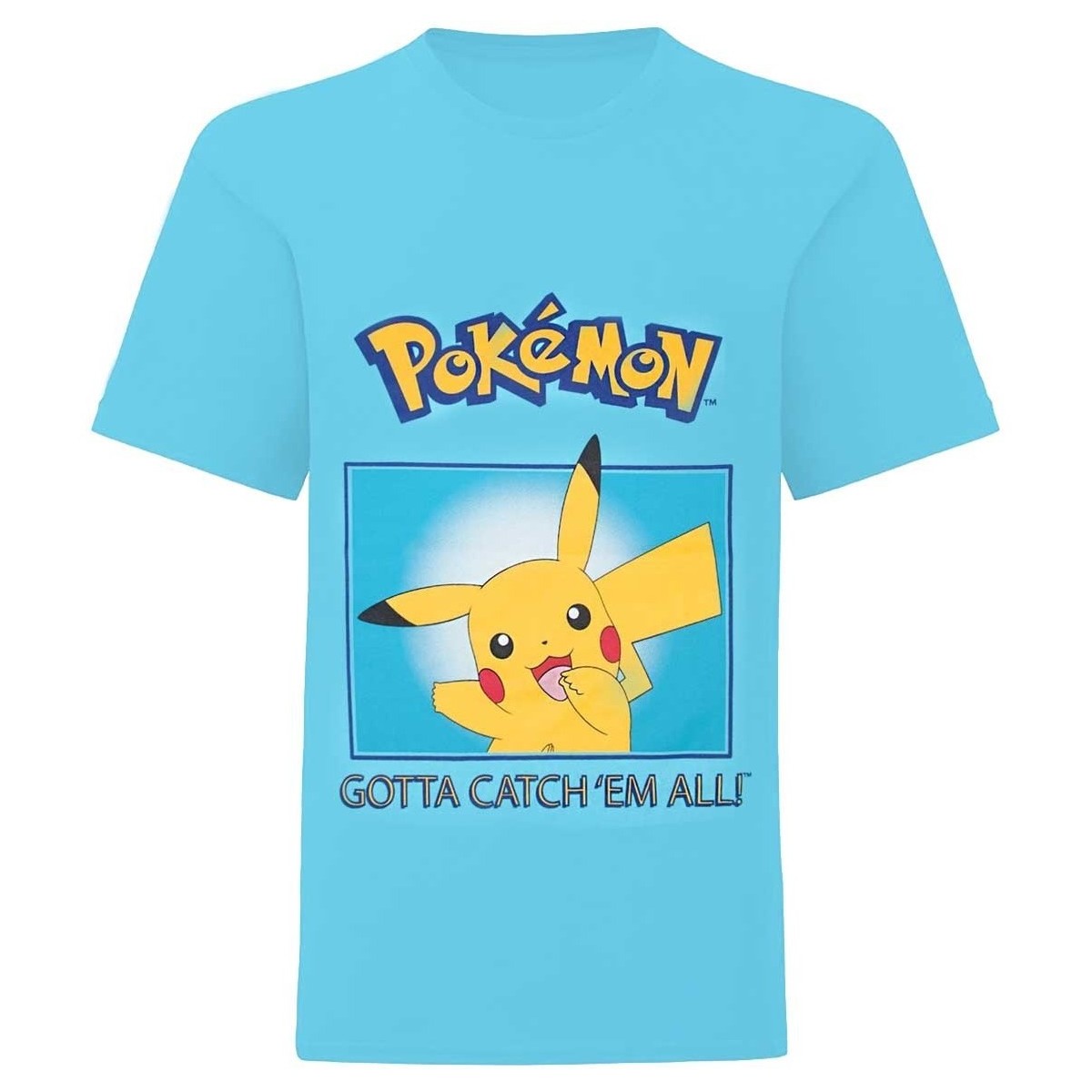 Vêtements Garçon Chemises manches courtes Pokemon NS4007 Bleu