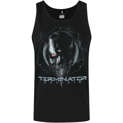 Vêtements Homme Débardeurs / T-shirts sans manche Terminator Endoskeleton Noir