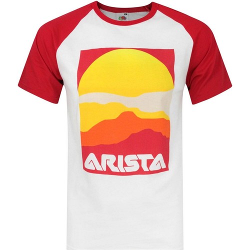 Vêtements Homme T-shirts manches longues Arista Records NS4081 Blanc