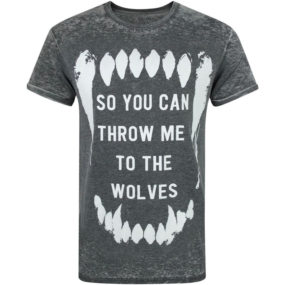 Vêtements Homme T-shirts manches longues Bring Me The Horizon Wolves Gris