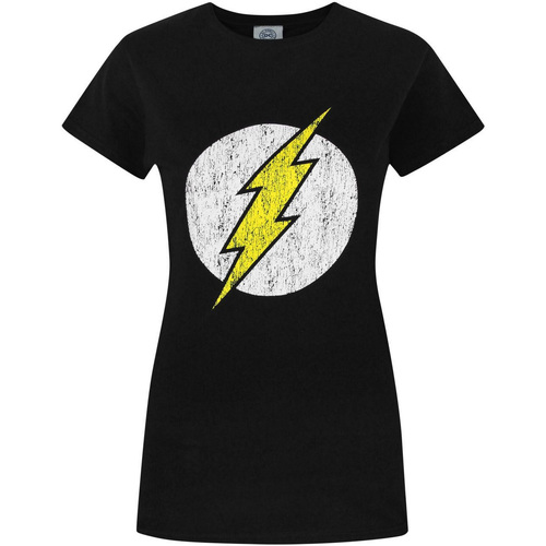 Vêtements Femme T-shirts manches longues Flash  Noir