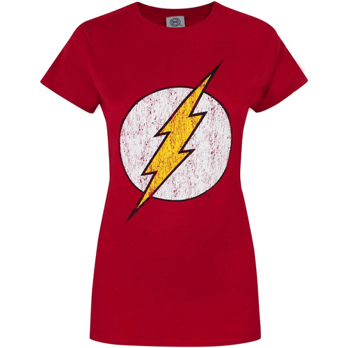 Vêtements Femme T-shirts manches longues Flash NS4229 Rouge