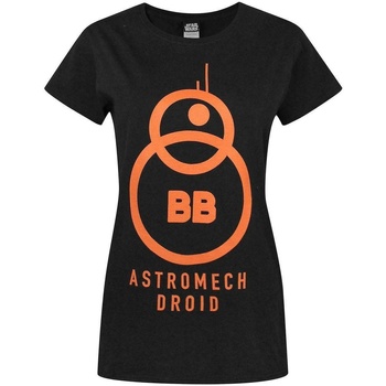 Vêtements Femme T-shirts manches longues Disney Astromech Droid Noir