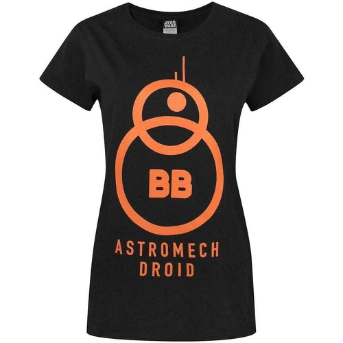 Vêtements Femme T-shirts manches longues Disney Astromech Droid Noir