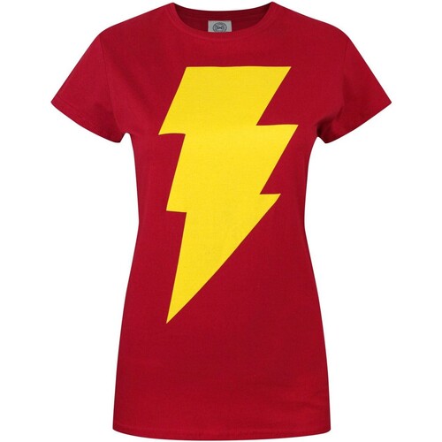 Vêtements Femme T-shirts manches longues Shazam NS4233 Rouge